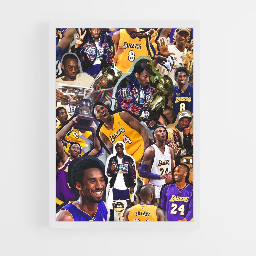 Poster Black Mamba – affiche Basketball (vue 3)